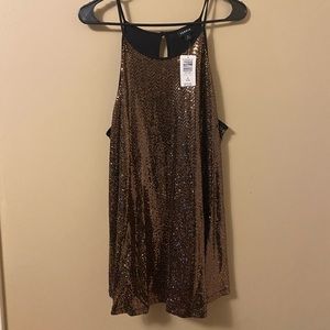 Torrid sequin high neck top
